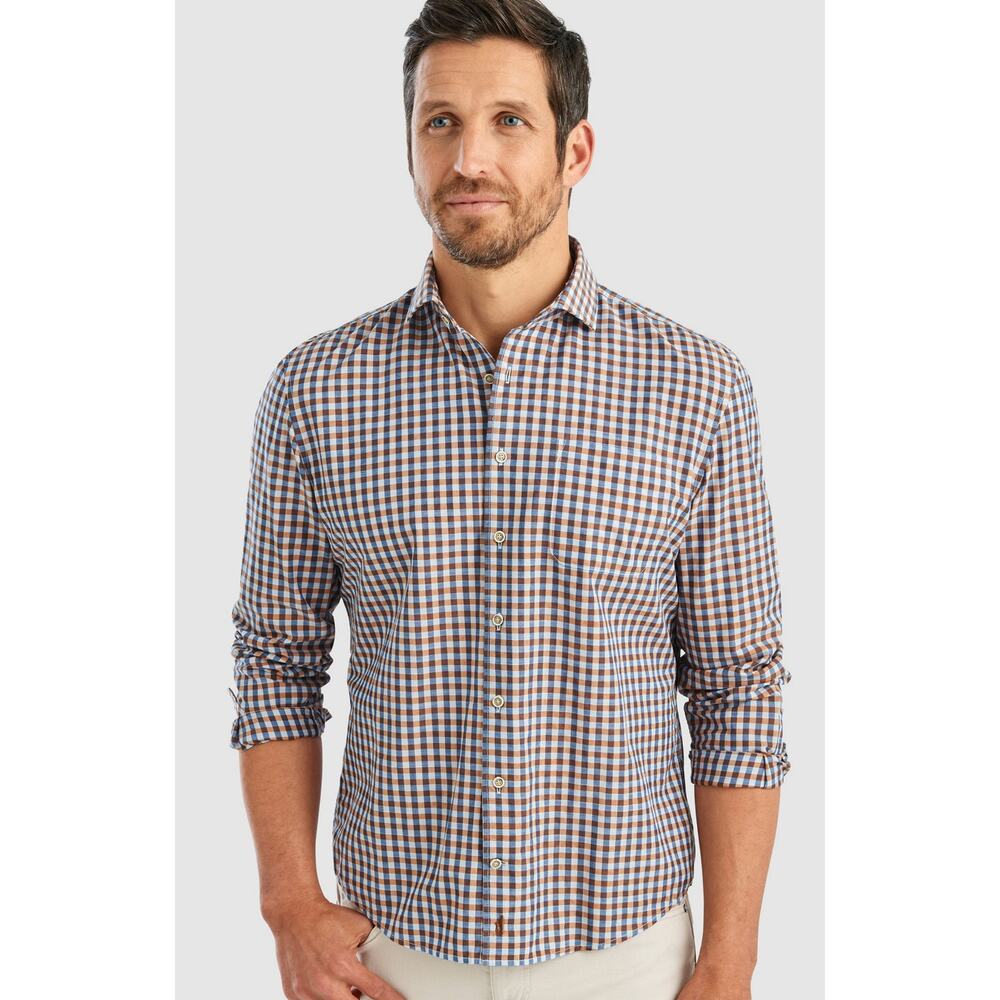 Johnnie-O Wooster Hangin Out Button Down Shirt Large
